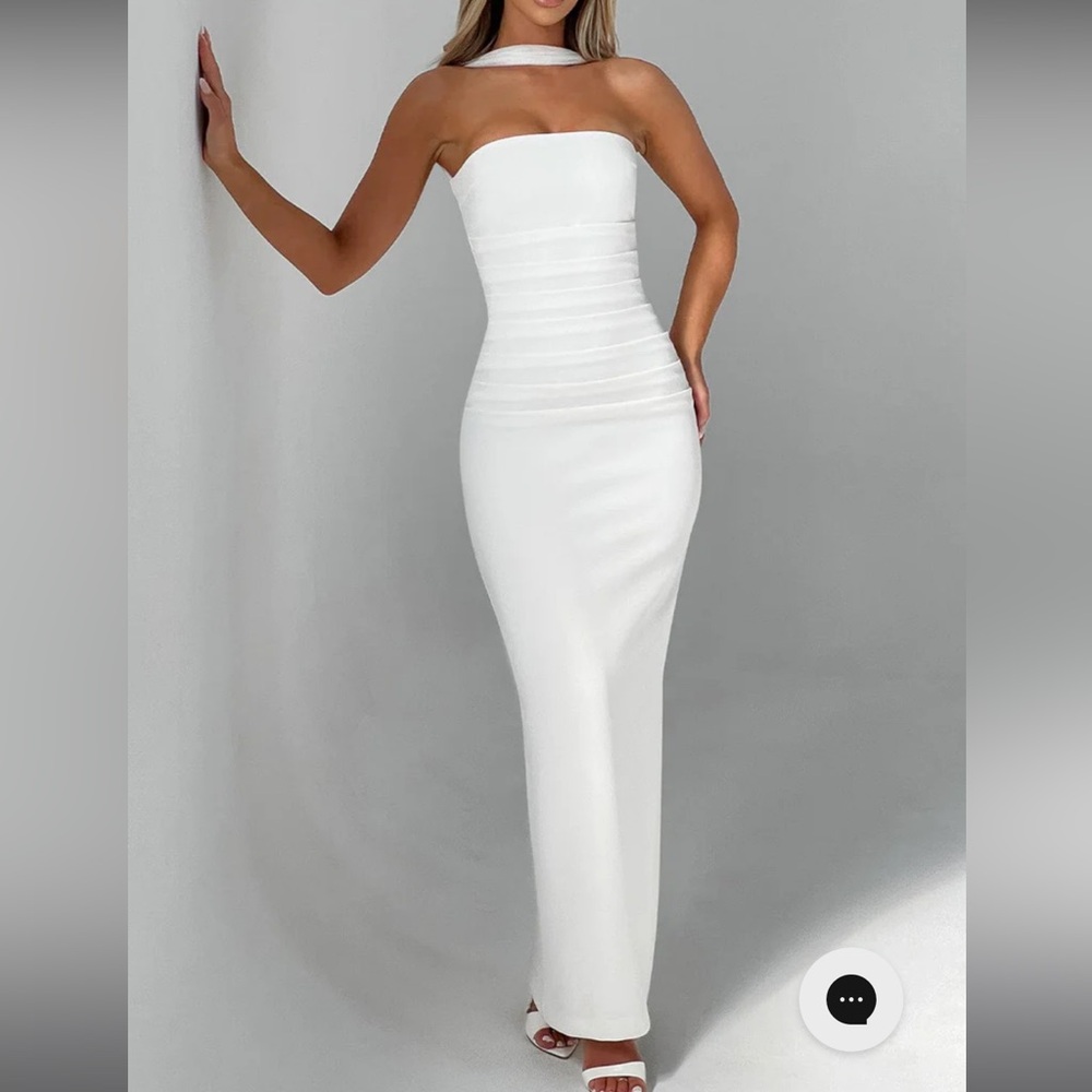 BabyBoo Yulia Maxi Dress (Ivory)
